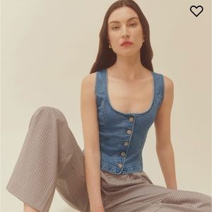 Tai denim top NWT sz 2